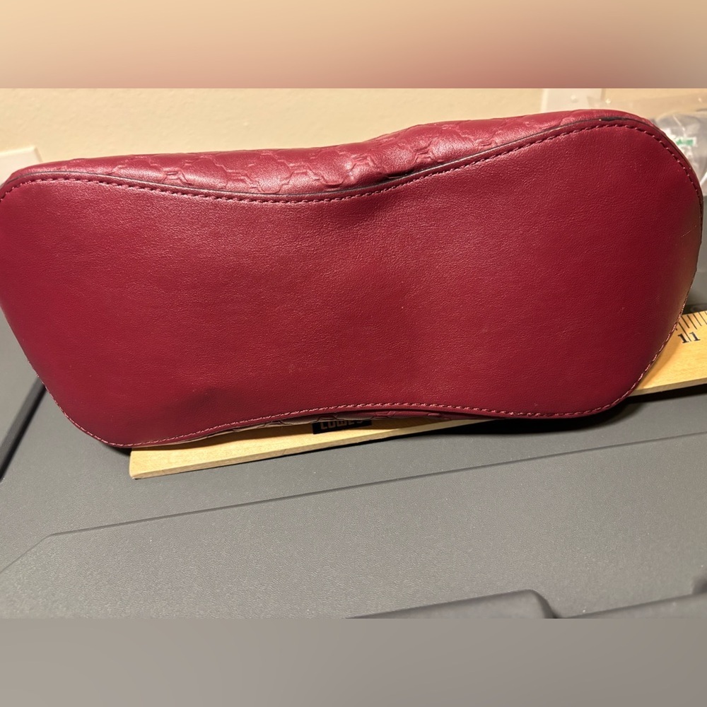 Dana Buchanan leather tote. Pretty red and is in great condition with min wear - Picture 12 of 12